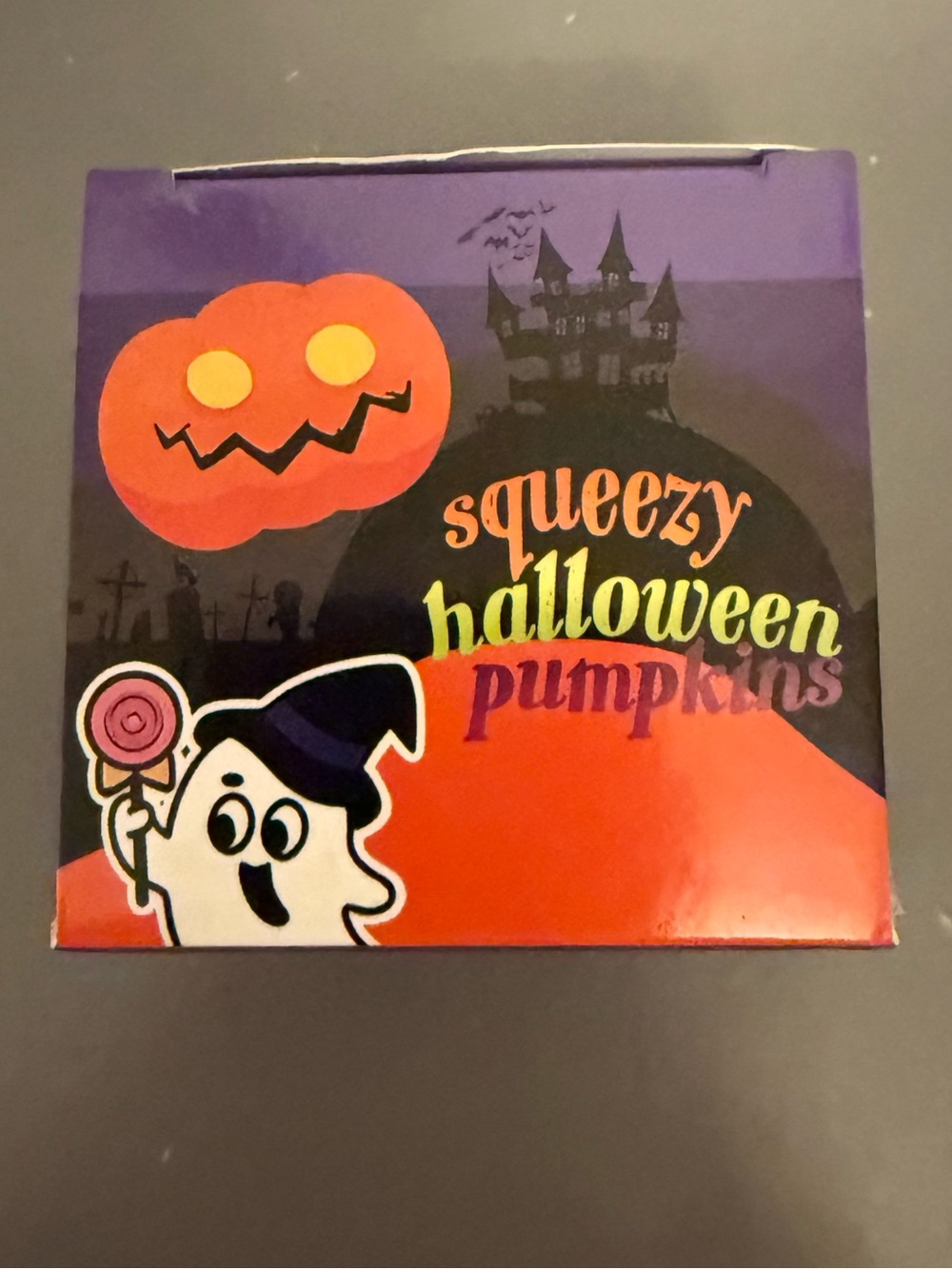 Puka Creations Squeezy Halloween Pumpkin